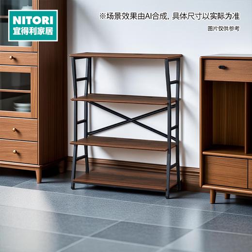 【家具】书架置物架落地桌面书架收纳架 DX002 商品图0