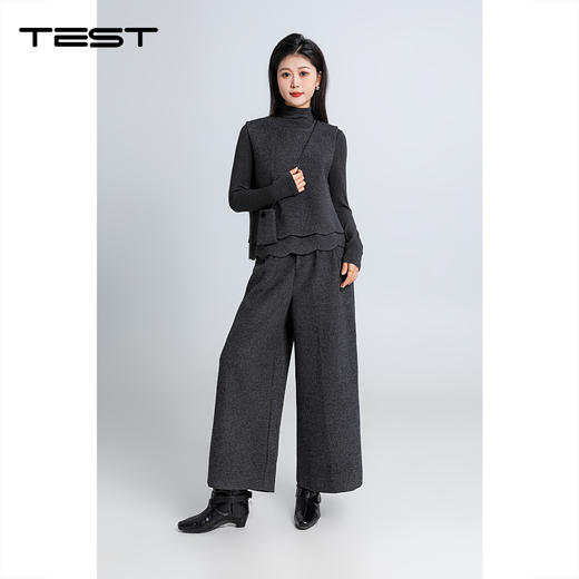 春上新时尚极简风气质高级感套装裤4261003 商品图1