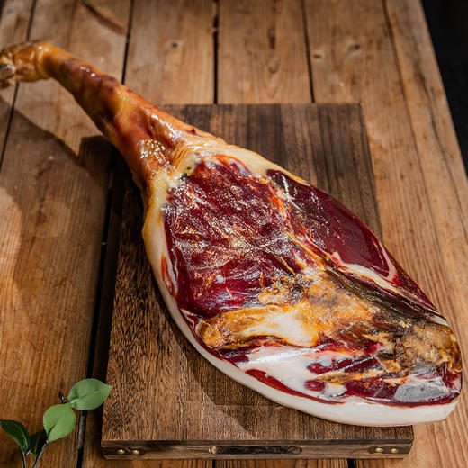 金字两头乌金华火腿整腿3.6kg骏马金蹄高端商务礼盒礼品年货特产 商品图2