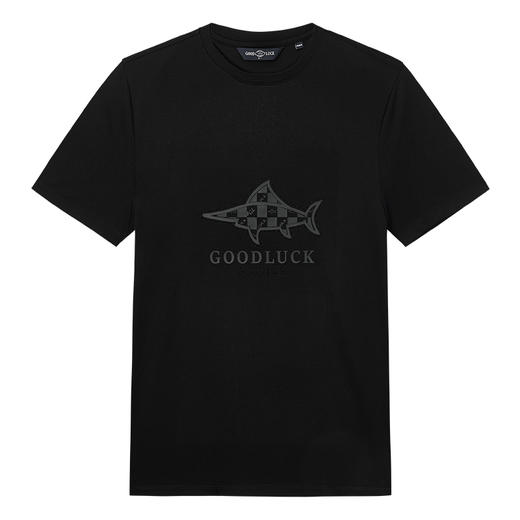 【莫代尔】德鲨2026夏季新品圆领打底衫男烫钻印花短袖T恤 商品图4