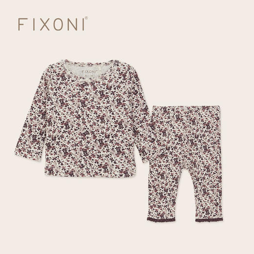 【云优选】FIXONI 婴幼儿长袖哈衣长袖上衣长裤-限时清仓 商品图2