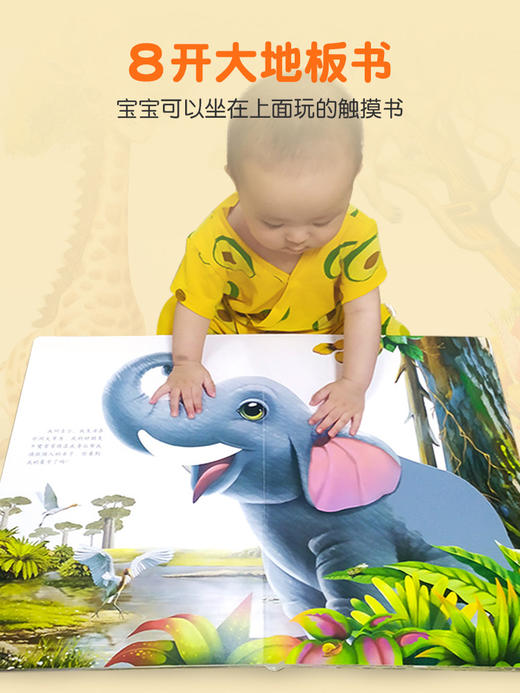 《那么大！地板书：宝宝的第一本触摸书（点读版）》 商品图4