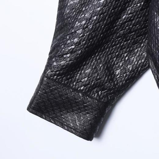 5019SDSA男装2026新款高贵轻奢韩版简约下摆松紧翻领夹克外套百搭上衣 商品图3