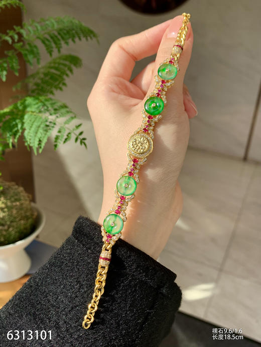 6313101，平安扣手链。具体价格微信咨询 商品图0