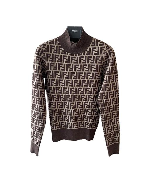 女款半高领提花针织衫zo011 商品图0