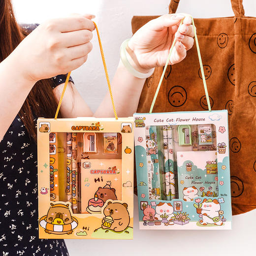 【开学季❗️敲可爱套装】儿童文具礼品套装小学生惊喜文具礼盒幼儿园开学季全班奖励小礼品。jd 商品图2