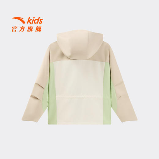 安踏儿童女大童丝光绒运动上衣2026年春新款舒适保暖中大童厚外套362616605 商品图1
