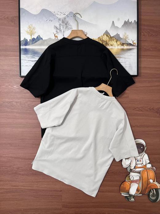 F020539户外休闲衣男士长袖一体织短袖T恤 商品图3