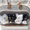 黑白猫咪对装挂件毛绒匙扣-纪念日百货门店同款169694765 商品缩略图2