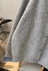 F020548自带温柔的肌理感灰色立领针织开衫 商品缩略图12