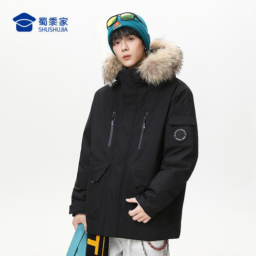 【工装派克羽绒服】户外休闲羽绒服新年外套本命年红色通勤保暖长袖上衣YT601 商品图9