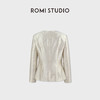 ROMI STUDIO羊毛桑蚕丝混纺手工丝绒盘扣新中式外套 RWDSWG2324 商品缩略图8