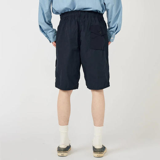 nanamica Nylon Twill Deck Shorts男女款宽松斜纹尼龙军事风短裤 商品图2