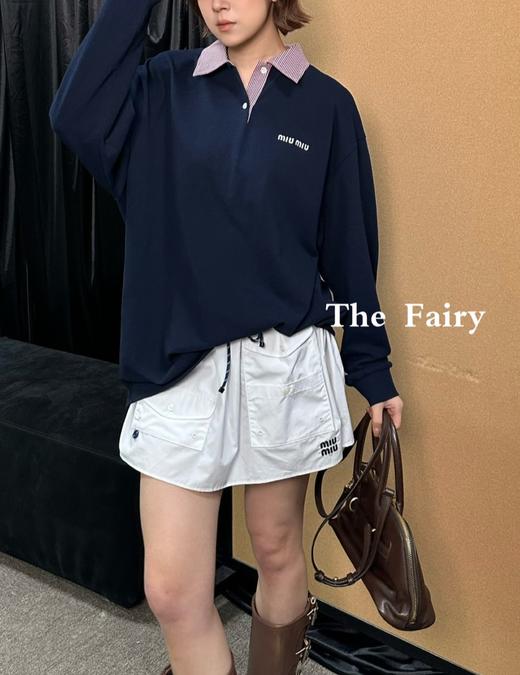 女款珠地棉长袖polo衫la017 商品图3