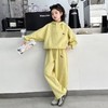 女童连帽卫衣春装新款洋气时尚韩版中大童长袖阔腿裤春季两件套 商品缩略图3