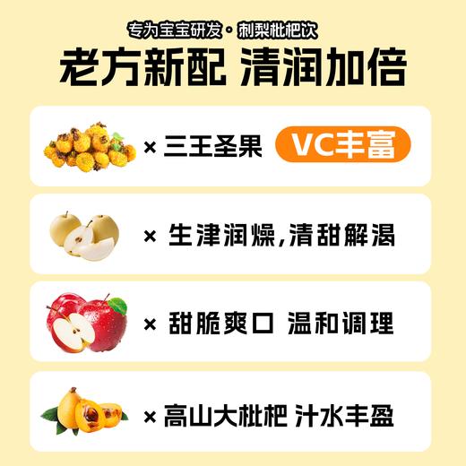 两三刺 刺梨枇杷饮 100ml*10袋/盒 商品图1