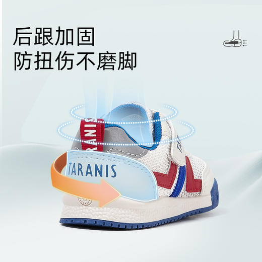 泰兰尼斯夏季婴童段柔软舒适机能学步鞋T01B3B2651 商品图2