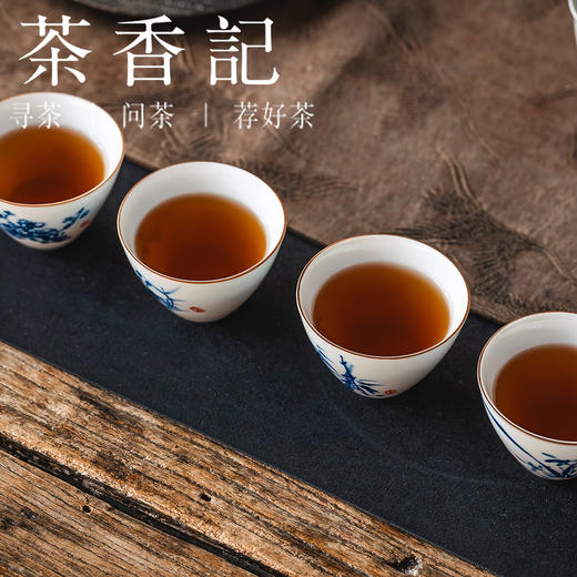 茶香记 二姐岩茶合集025 乌龙茶 六种风味 品鉴分享装 竹窠肉桂 桃之夭夭 玉井流香 金观音 陈年岩茶 商品图3