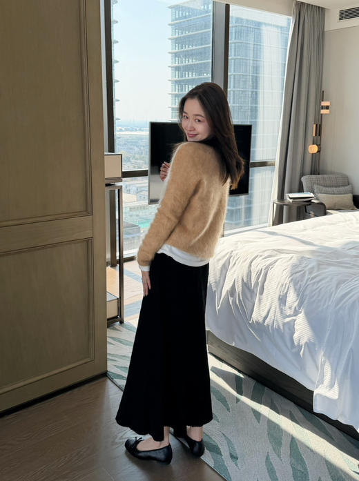 2602112    圆领 纯羊绒拉毛 针织衫 商品图6