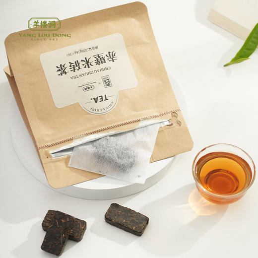 羊楼洞 赤壁米砖茶300g/袋 商品图3