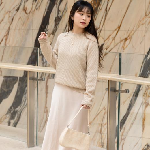 菜菜家康赛妮原色羊绒衫| 100%山羊绒，高奢品牌同厂，又软又暖 商品图4