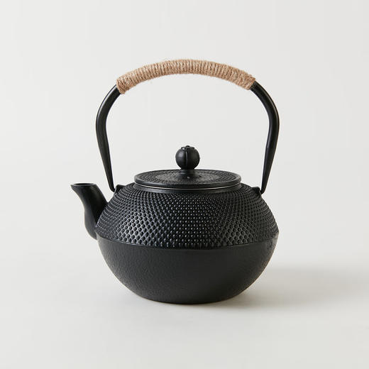  煮茶壶围炉煮茶大容量水壶功夫茶具颗粒铸铁壶 商品图2
