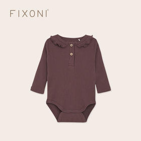 【云优选】FIXONI 长袖罗纹哈衣罗纹长裤-限时清仓