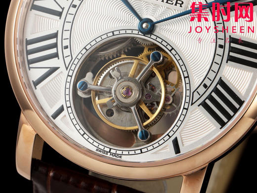 新款上市 诚意展现尊贵典雅--RMS卡地亚伦敦陀飞轮系列 Rotonde系列 浮动式真陀飞轮 男士腕表 表径40mm 商品图4