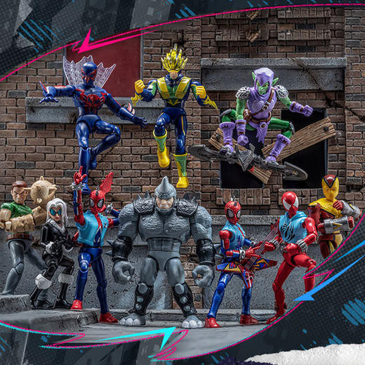 蜘蛛宇宙群星6弹布鲁可积木-纪念日百货门店同款169647555 商品图0