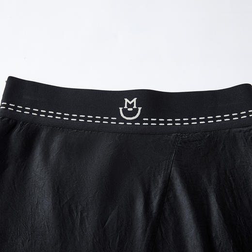 谜底斜裁半裙2026年春季新品贴合身型垂坠飘逸中长裙女261MB0260 商品图3