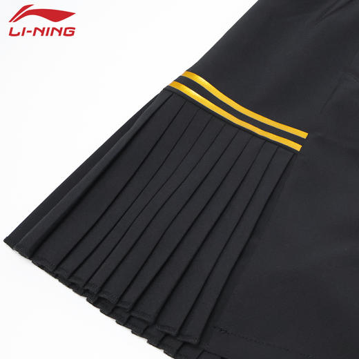 李宁羽毛球服大赛系列女款短裙ASKW060速干透气防走光 商品图3