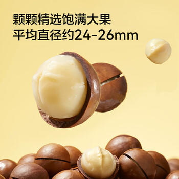 京东京造夏威夷果奶香味1kg/袋量贩坚果炒货果干每日坚果零食送礼京东自营 /休闲食品 /坚果炒货 /夏威夷果 商品图1