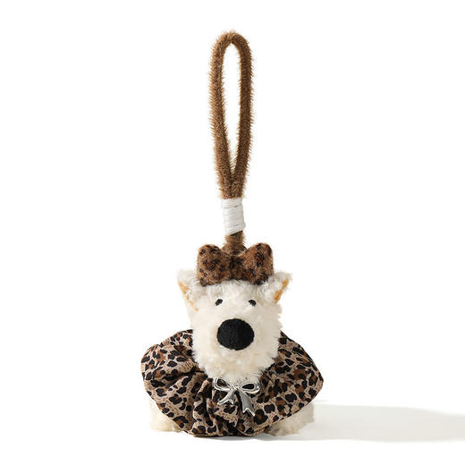 豹纹西高地挂件毛绒匙扣-纪念日百货门店同款168243153 商品图3