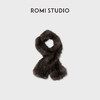 ROMI STUDIO“凛冬显贵”高品质紫丨貂皮柔顺显毛领围巾 RWCWP86494 商品缩略图3