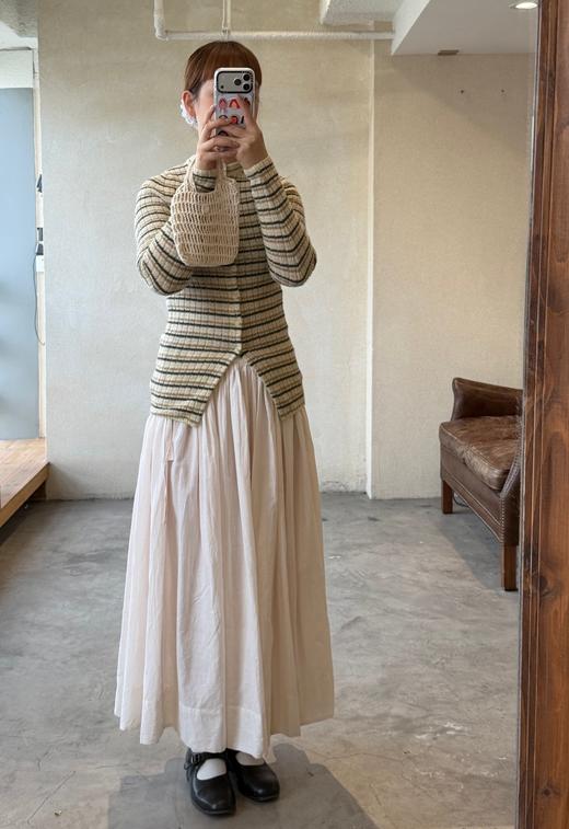 Auralee条纹针织毛衣 商品图3