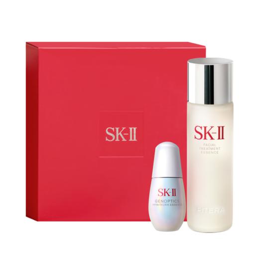 22500010704 SK-II 神仙水小灯泡面部精华淡斑美白修护滋养护肤品礼盒送女友节日礼物 230ml+30ml 商品图0
