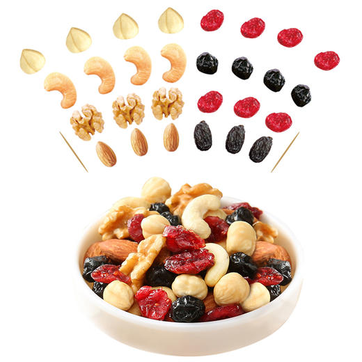 【咪GO鹦鹉】大圆瓶每日坚果仁600g 商品图1