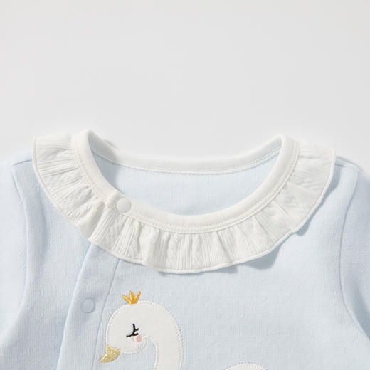 Cucutas女婴童连体服CY26SPW012冰蓝66#-80# 商品图5