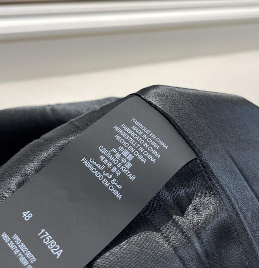 YSL圣*兰男女款羊毛条纹棒球服夹克020501 商品图12