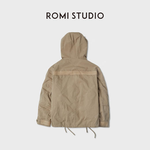 ROMI STUDIO“暖奢顶配”兔毛皮狼毛帽檐皮草白鹅绒外套RWCWWG6395 商品图2