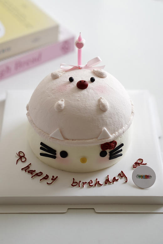 手绘奶油蛋糕 | 鲜果原味奶油 - 小猪kitty 商品图1