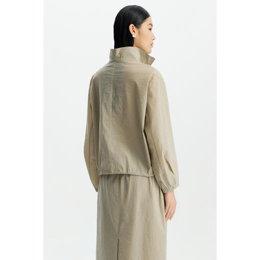 商场同款PURE TOUCH女装26春新款短外套立领半拉链休闲上衣机能风 商品图7