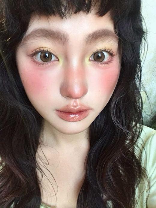 PuffGirl（Puff Girl）日抛 10片装 暖光信笺 直径14.5mm着色13.7mm 商品图7