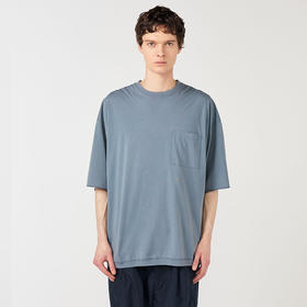 nanamica OOAL Pocket Tee 高支有机棉自然水洗口袋圆领短袖T恤