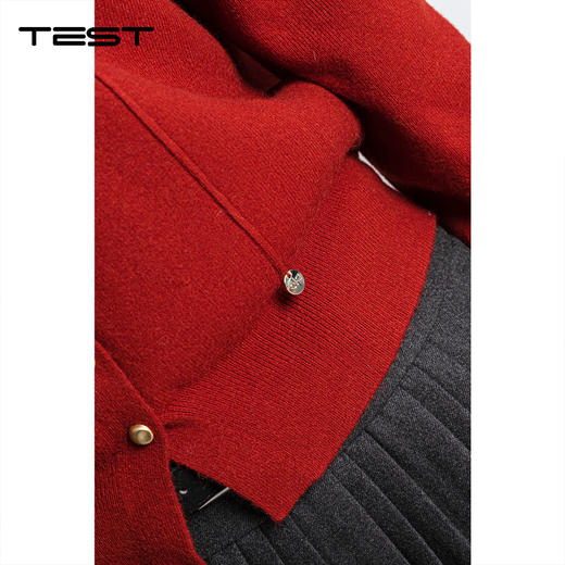 春上新百搭显瘦V领软糯亲肤内搭外穿毛衣1261037 商品图3