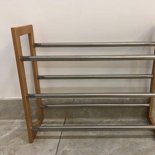  学生宿舍门口鞋子多层室内简易放置架 伸缩鞋架 商品图3