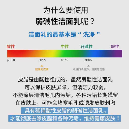 解决毛孔烦恼！韩国小鲸鱼净颜洁面乳温和洗面奶清洁护理敏感肌120ml 商品图4