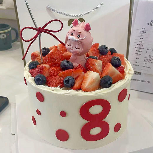 周岁蛋糕（翻糖提前1天预定） 商品图0