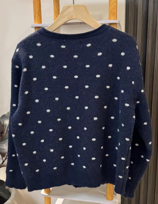 F020544日系松弛感单穿内搭波点针织开衫 商品图12