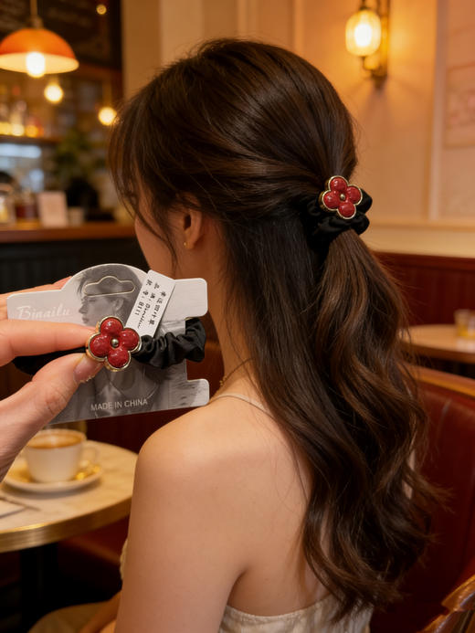 Binailu比奈鹿红运当头发圈幸运六件套 商品图8